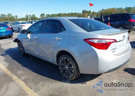 2015 Toyota Corolla S Plus from USA, damaged, VIN 2T1BURHE6FC283620